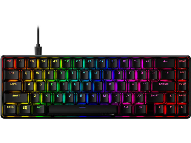 Клавиатури HyperX Alloy Origins 65% форм-фактор, HyperX червени суичове