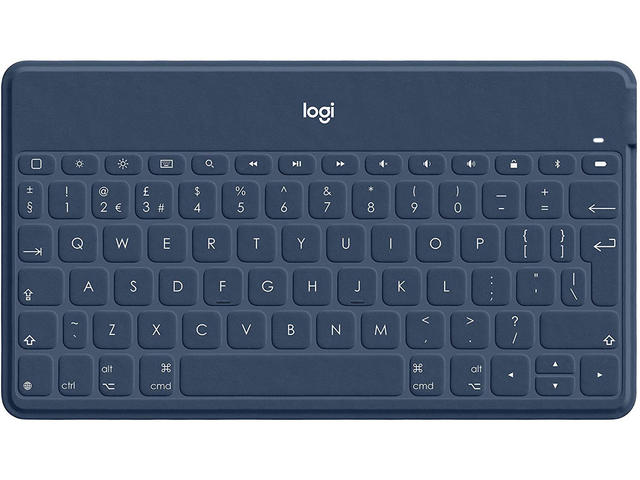 Клавиатури Logitech Keys-To-Go, UK, CLASSIC BLUE
