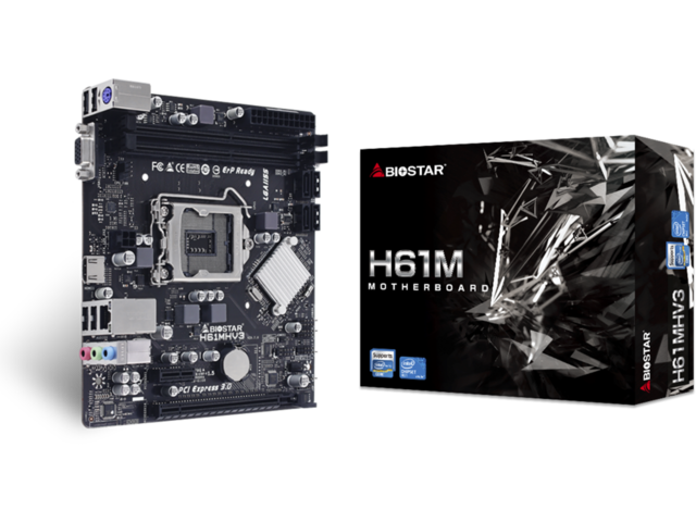 Дънни платки BIOSTAR H61MHV3 ver 7.0
