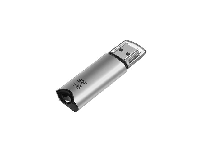 USB памети Silicon Power Marvel M02 128GB, USB 3.0, Сив