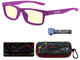 Компютърни очила GUNNAR Cruz Kids Small, Amber Natural, лилави