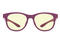 Компютърни очила GUNNAR Rush Kids Small, Amber Natural, лилави