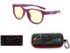 Компютърни очила GUNNAR Rush Kids Small, Amber Natural, лилави