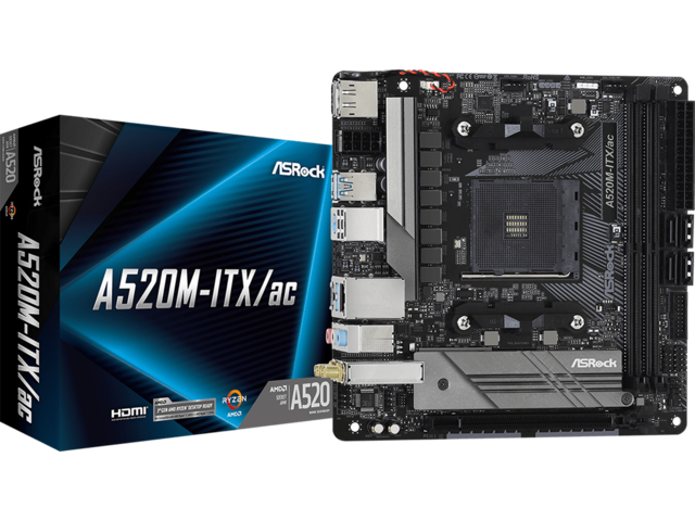 Дънни платки ASRock A520M-ITX