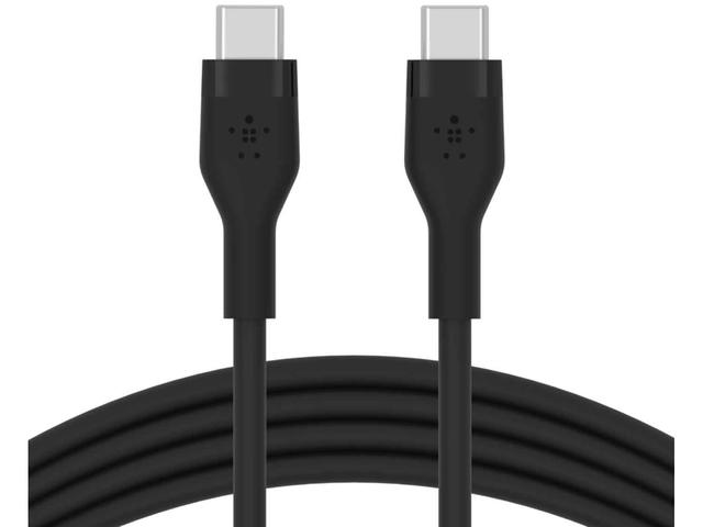 Кабели и Адаптери Belkin BOOST CHARGE Silicone cable USB-C to USB-C 2.0 - 3M - Black