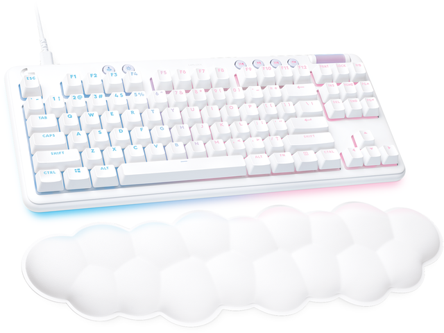 Клавиатури Logitech G713 TKL Wired, Tactile, US, White