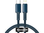 Кабели и Адаптери Baseus High Density USB Type-C към Lightning PD 20W, 1м, син