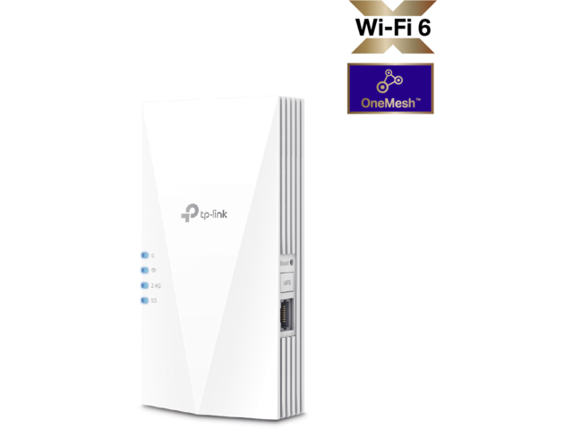 Мрежово оборудване TP-Link RE700X AX3000 Wi-Fi 6 OneMesh 2-лентов