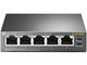 Мрежово оборудване TP-Link TL-SF1005P с 4-PoE+ порта