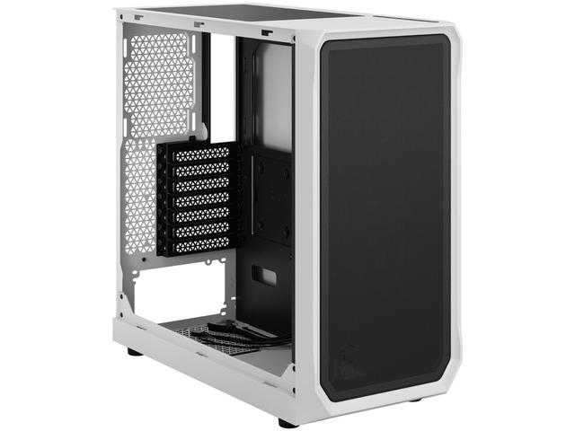 Кутии Fractal Design  Focus 2 White TG Clear Tint