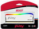 Оперативна памет 8GB DDR4 3200 MT/s Kingston FURY BEAST White RGB Special Edition