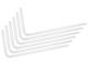 Тръби EK-Loop Hard Tube 14mm 0.8m Pre-Bent 90° - Acrylic (6pcs)