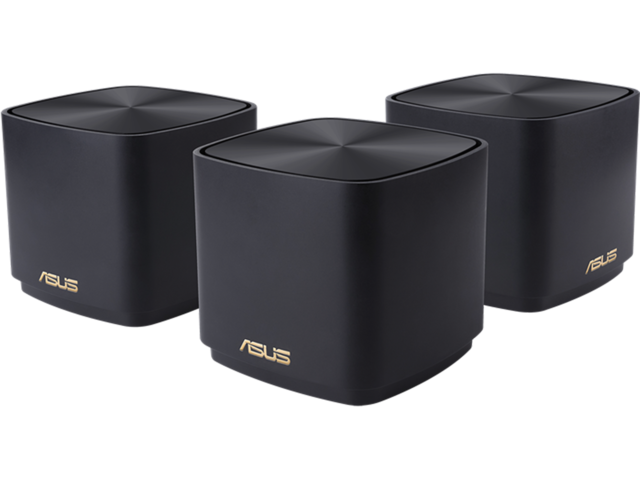 Мрежово оборудване ASUS ZenWiFi AX Mini (XD4) 3 Pack Black