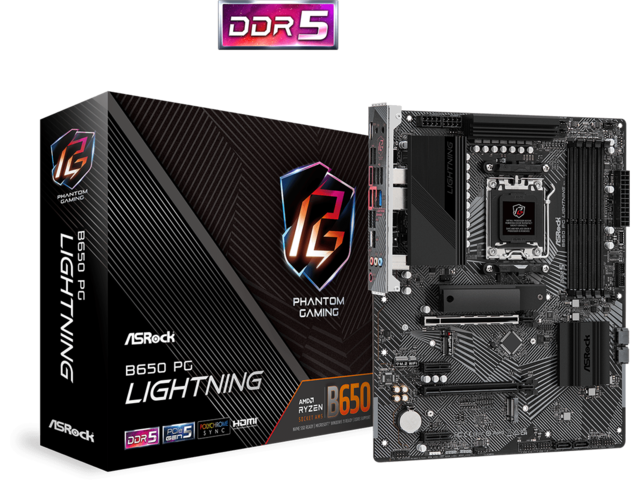 Дънни платки ASROCK B650 PG Lightning