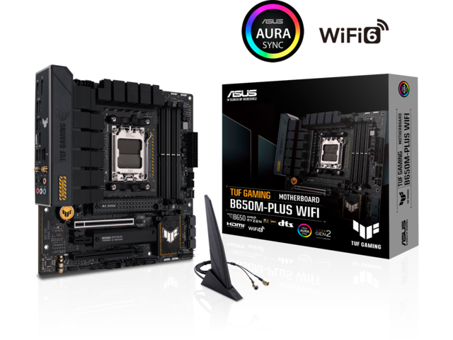Дънни платки ASUS TUF GAMING B650M-PLUS WIFI