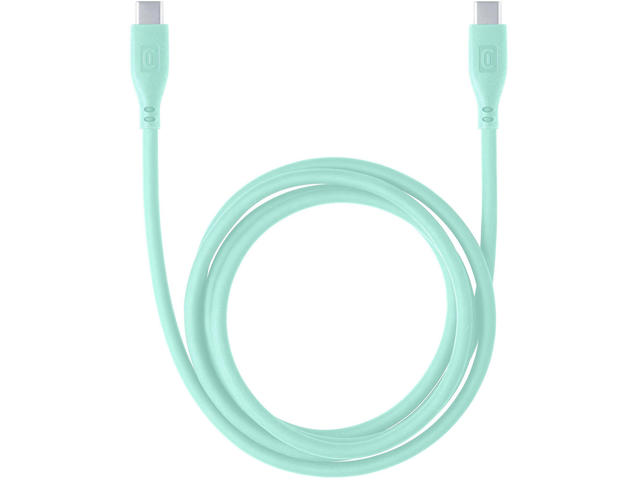 Кабели и Адаптери Cellular line Soft USB-C към USB-C 1.2 м, зелен