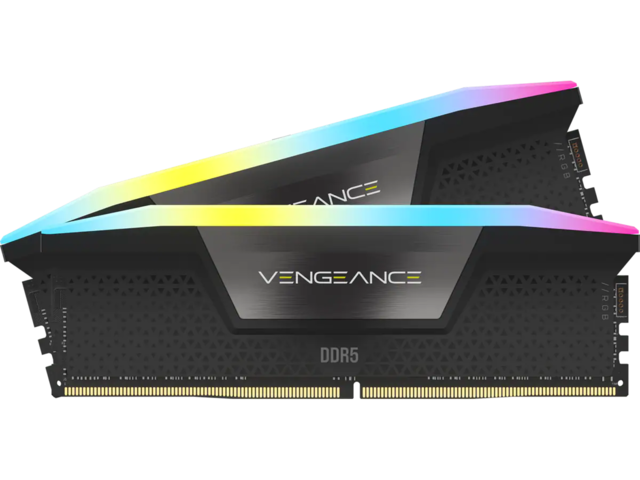 Оперативна памет 32GB (2x16GB) DDR5 6000 MT/s Corsair Vengeance RGB
