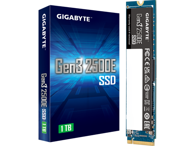 SSD 1TB GIGABYTE Gen3 2500E SSD