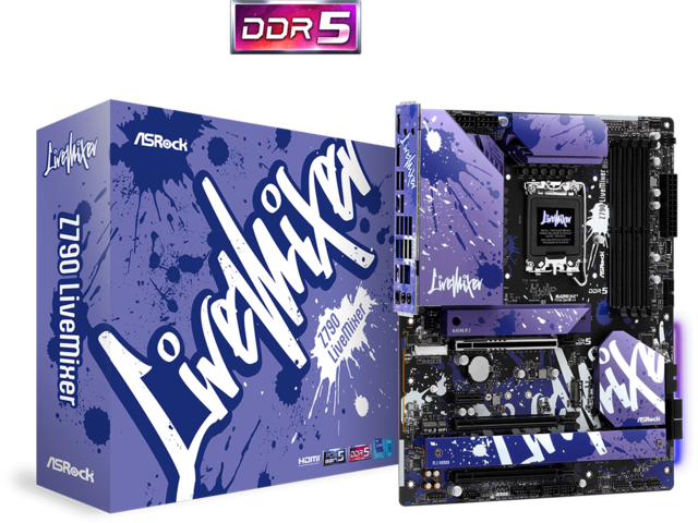 Дънни платки ASRock Z790 LiveMixer