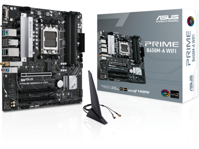 Дънни платки ASUS PRIME B650M WI-FI 6