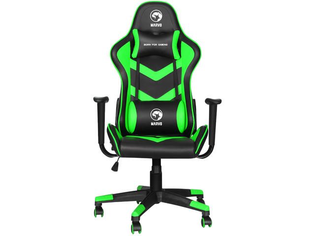 Геймърски столове Marvo CH-106 v2 Black-Green