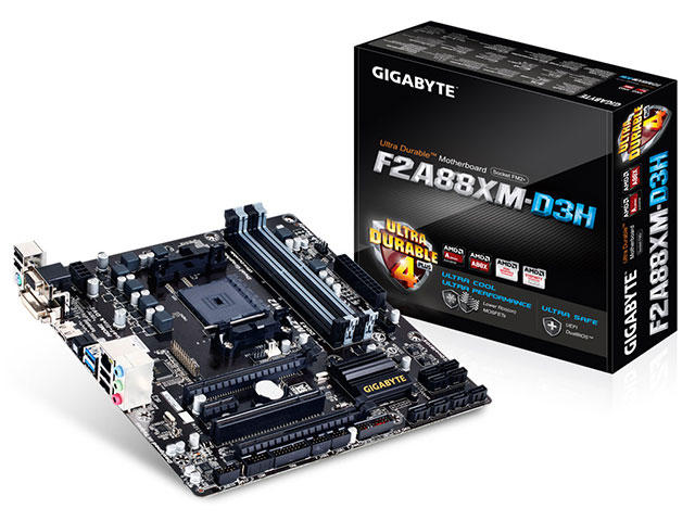 Дънни платки GIGABYTE GA-F2A88XM-D3H rev. 3.0