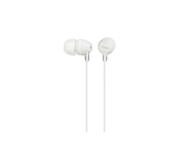 Слушалки Sony MDR-EX15LP бели