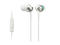 Слушалки Sony MDR-EX110AP бели