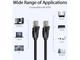 Кабели и Адаптери Vention Кабел LAN UTP Cat.6 Patch Cable - 1M Black - IBEBF