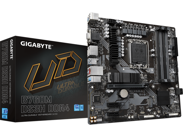 Дънни платки GIGABYTE B760M DS3H DDR4