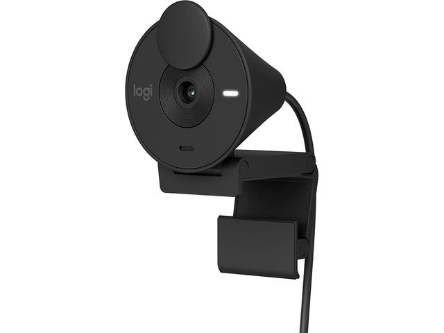 Уеб камери Logitech Brio 300, Graphite