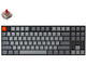 Клавиатури Keychron K8 Hot-Swappable TKL Gateron Red Switch White LED Gateron Red Switch ABS