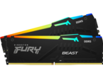 Оперативна памет 32GB (2x16GB) DDR5 6000 MT/s Kingston FURY BEAST RGB