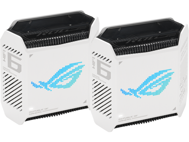 Мрежово оборудване ASUS ROG Rapture GT6 White 2PK