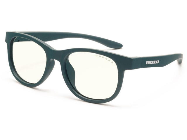Компютърни очила GUNNAR Rush Kids Small, Clear Natural, зелени