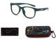 Компютърни очила GUNNAR Rush Kids Small, Clear Natural, зелени