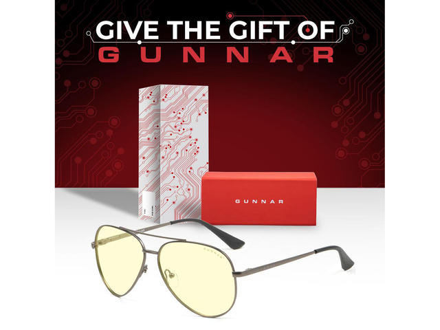 Компютърни очила GUNNAR Maverick Onyx Holiday Bundle