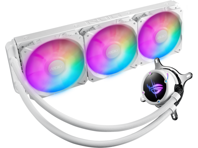 Охладители ASUS ROG STRIX LC II 360 ARGB White Edition