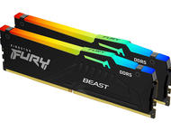 Оперативна памет 64GB (2x32GB) DDR5 6000 MT/s Kingston FURY Beast RGB EXPO