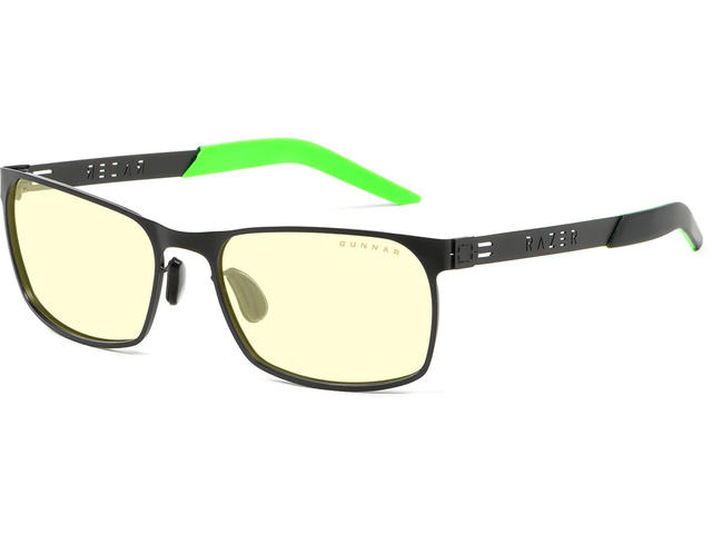 Компютърни очила GUNNAR Razer FPS Amber, зелено/черно