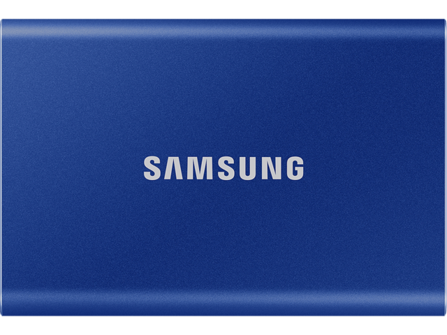 Външни SSD 1TB Samsung Portable SSD T7 Indigo Blue