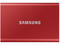 Външни SSD 500GB Samsung Portable SSD T7 Metallic Red