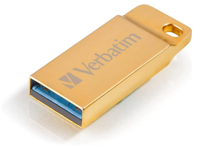 USB памети Verbatim 32GB Metal Executive USB 3.0 Gold