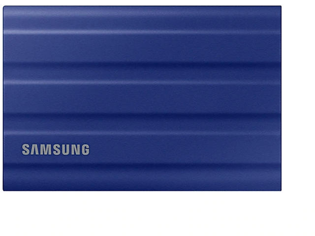 Външни SSD 2TB SSD NVME Samsung Portable T7 Shield Blue