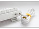 Клавиатури Ducky One 3 Pure White Mini 60%, Hotswap Cherry MX Silent Red