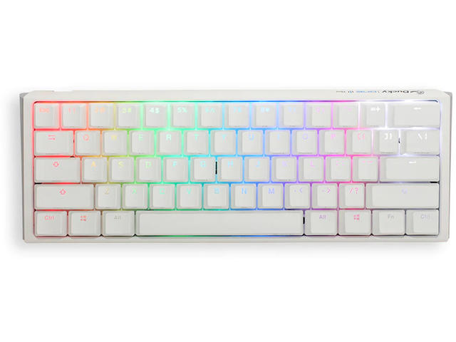 Клавиатури Ducky One 3 Pure White Mini 60% Hotswap Cherry MX Brown