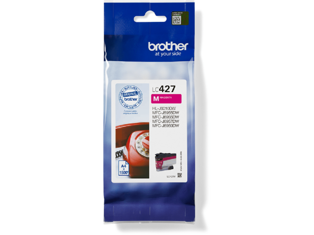 Консумативи Оригинален Brother LC427M Magenta Ink Cartridge