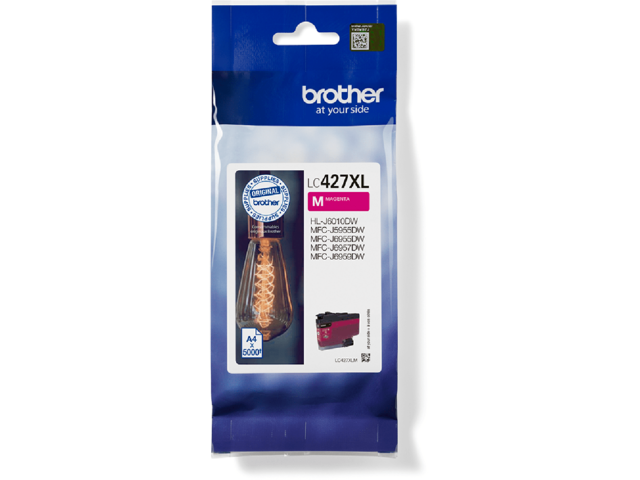 Консумативи Оригинален Brother LC427XLM Magenta Ink Cartridge