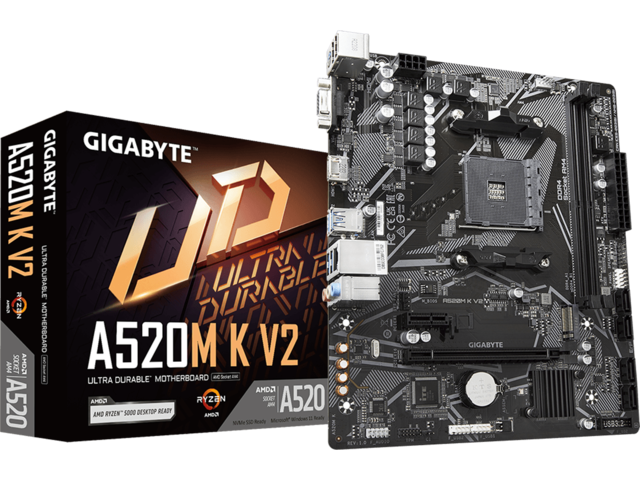 Дънни платки GIGABYTE A520M K V2
