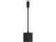 Кабели и Адаптери Belkin USB-C към Ethernet + адаптер за зареждане (60W PD) - черен